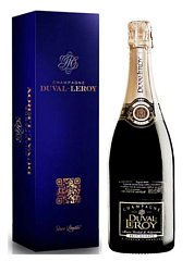 Шампанское Дюваль-Леруа, Брют Резерв, АОС Шампань 1,5л в подарочной упаковке